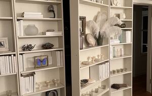 secret closet doors in bookshelves!