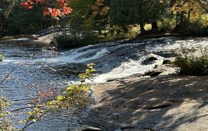 Nearby Bog River Falls