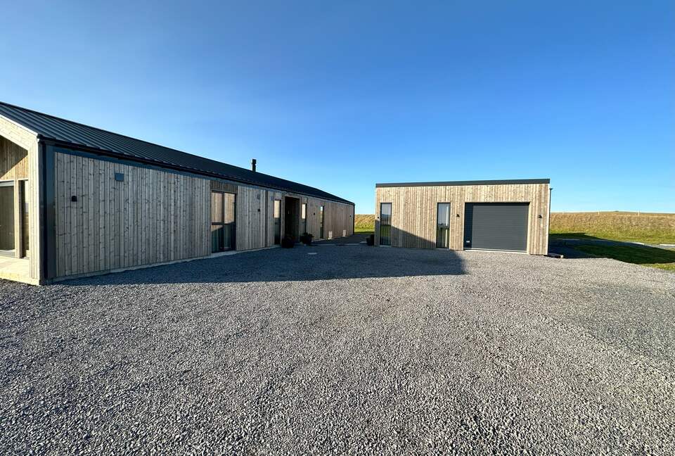Parking space - view of houses