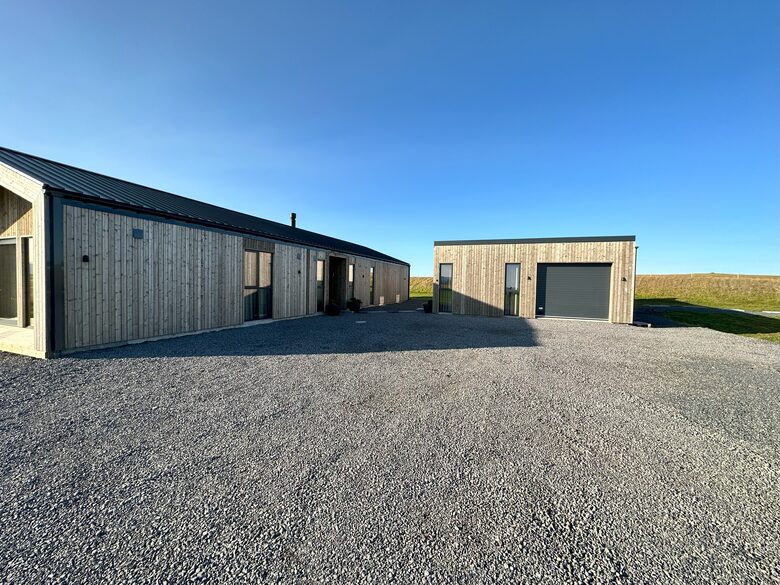 Parking space - view of houses