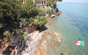 Sea Front Retreat "Le Bitte" - Porto Santo Stefano, Italy