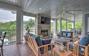 Luxe Osage Beach Lake House w/ Dock & Fire Pit - Osage Beach, Missouri