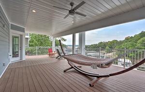 Luxe Osage Beach Lake House w/ Dock & Fire Pit - Osage Beach, Missouri