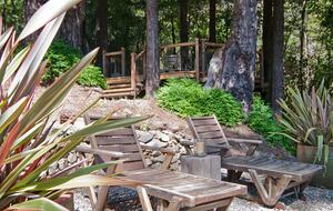 Wine Country Luxury in the Redwoods w/ Hot Tub and Fire Pit - Cazadero, California