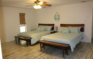 Spacious Waterfront Island Home with Dock and Beautiful Sunsets - Corpus Christi, Texas