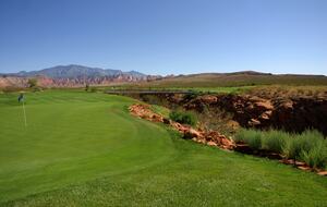 One of the many world-class golf courses nearby.