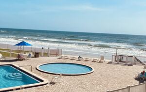 Beautiful Beachfront Villa with Heated Pool - New Smyrna Beach, Florida