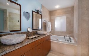 1st Master Bath (tub and seperate shower)