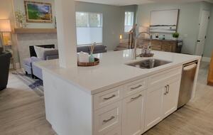 Newly remodeled kitchen