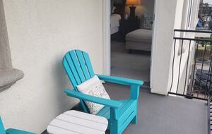 Master bedroom balcony