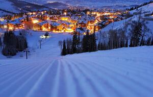 Deer Valley at night