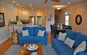 First Floor Dining and Living Area