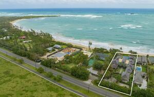 North Shore Oahu Bali Villa on the Beach - Kahuku, Hawaii