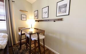 Quaint dining area