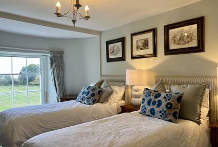 Bedroom 5 - with en suite and river & meadow views