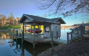 Lakefront French Tudor Castle - Penhook, Virginia