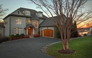 Lakefront French Tudor Castle - Penhook, Virginia