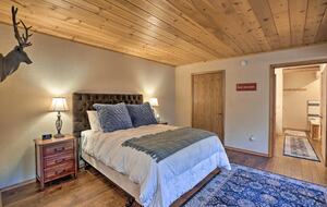 Primary bedroom on first floor