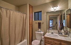 2nd full bathroom, lower level