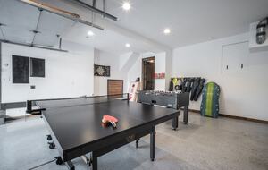Heated game room