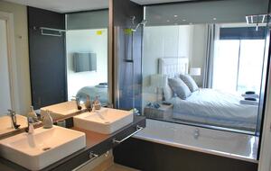 Modern Apartment with View to Gibraltar + Jacuzzi - Estepona, Spain