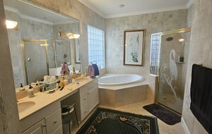 Master bathroom