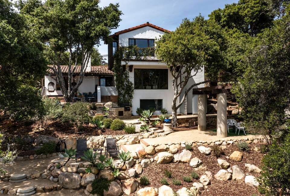 Santa Barbara Riviera | Estate Home Plus Carriage House - Santa Barbara, California