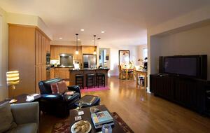 Family Room w/open Kitchen & nook for easy entertaining