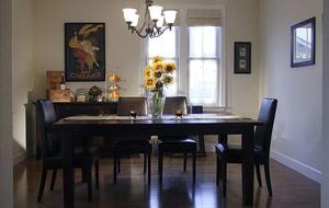 Dining Room with your own personal Wine Fridge