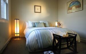 Guest Bedroom 4 with Queen Bed & Walk-in Closet