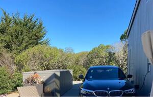 Level 2 charger available with access through window.