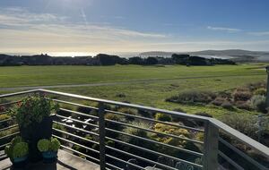 Clear Winter blue sky views.