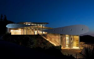 The Famous Malibu 747 Wing House - Malibu, California