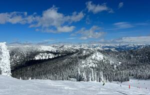 View from the Summit on top of the mountain