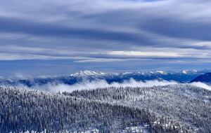 Views from top of the mountain