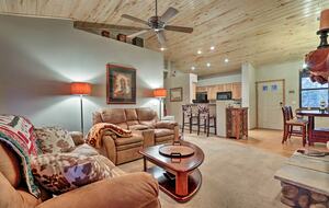 White Mountains Cabin with Fireplace and Deck at Torreon Golf Club - Show Low, Arizona