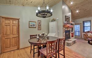 White Mountains Cabin with Fireplace and Deck at Torreon Golf Club - Show Low, Arizona