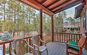 White Mountains Cabin with Fireplace and Deck at Torreon Golf Club - Show Low, Arizona