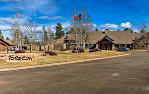 White Mountains Cabin with Fireplace and Deck at Torreon Golf Club - Show Low, Arizona