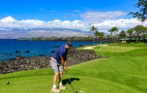 Lots of golf close by (Mauna Lani Golf Club)