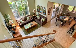 Spacious living area