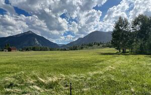 View from front porch of Peak One