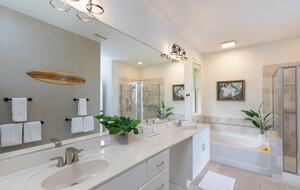 Master bathroom