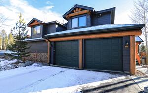 Spacious 2 car garage to store you ski's, golf clubs, etc