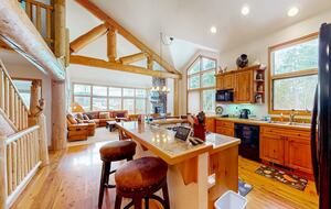 Even more seating at counter