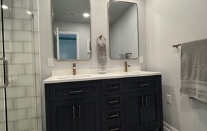 Primary bathroom on main floor