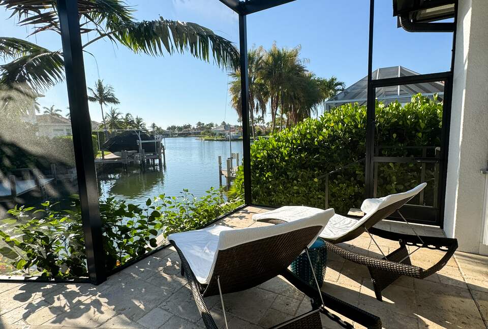 Waterfront Sanctuary at the Tip of the Canal | Marco Island - Marco Island, Florida
