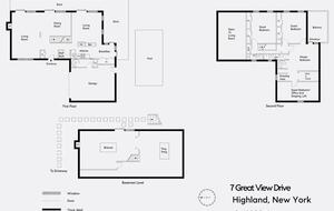 Classic Hudson River Home and Pool - Highland, New York