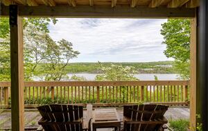 Basement game room patio