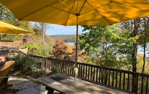 From the pool deck to the river